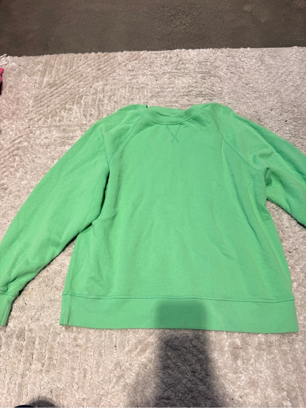 Sincerely Jules Bright Green Crewneck Sweatshirt